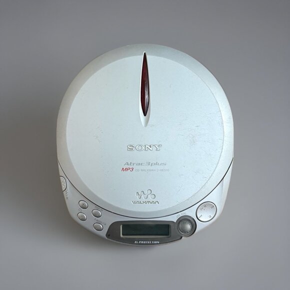 SONY Walkman Discman Model D-NE510 Atrac3 Plus Portable CD MP3 Tested READ!! - Picture 1 of 12